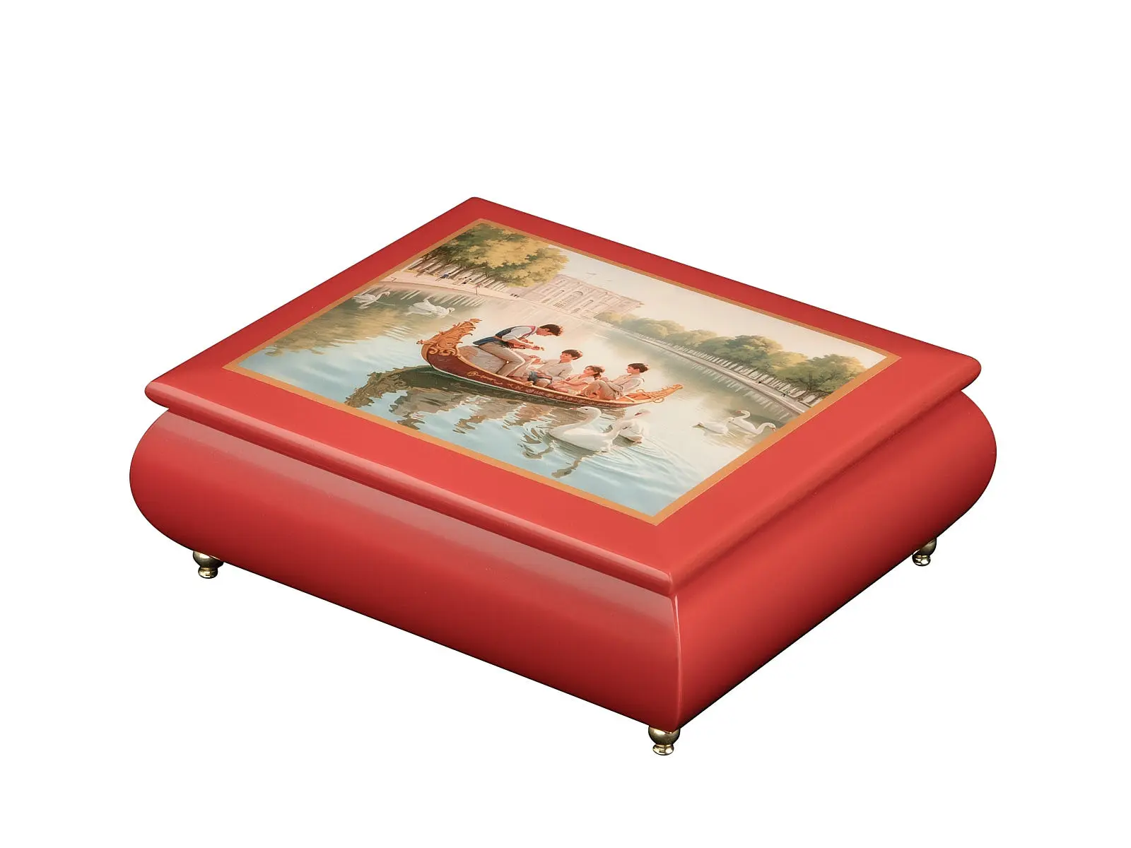 Magnificent Royal Boat Ride – Ercolano Italian Music Box - Image 3