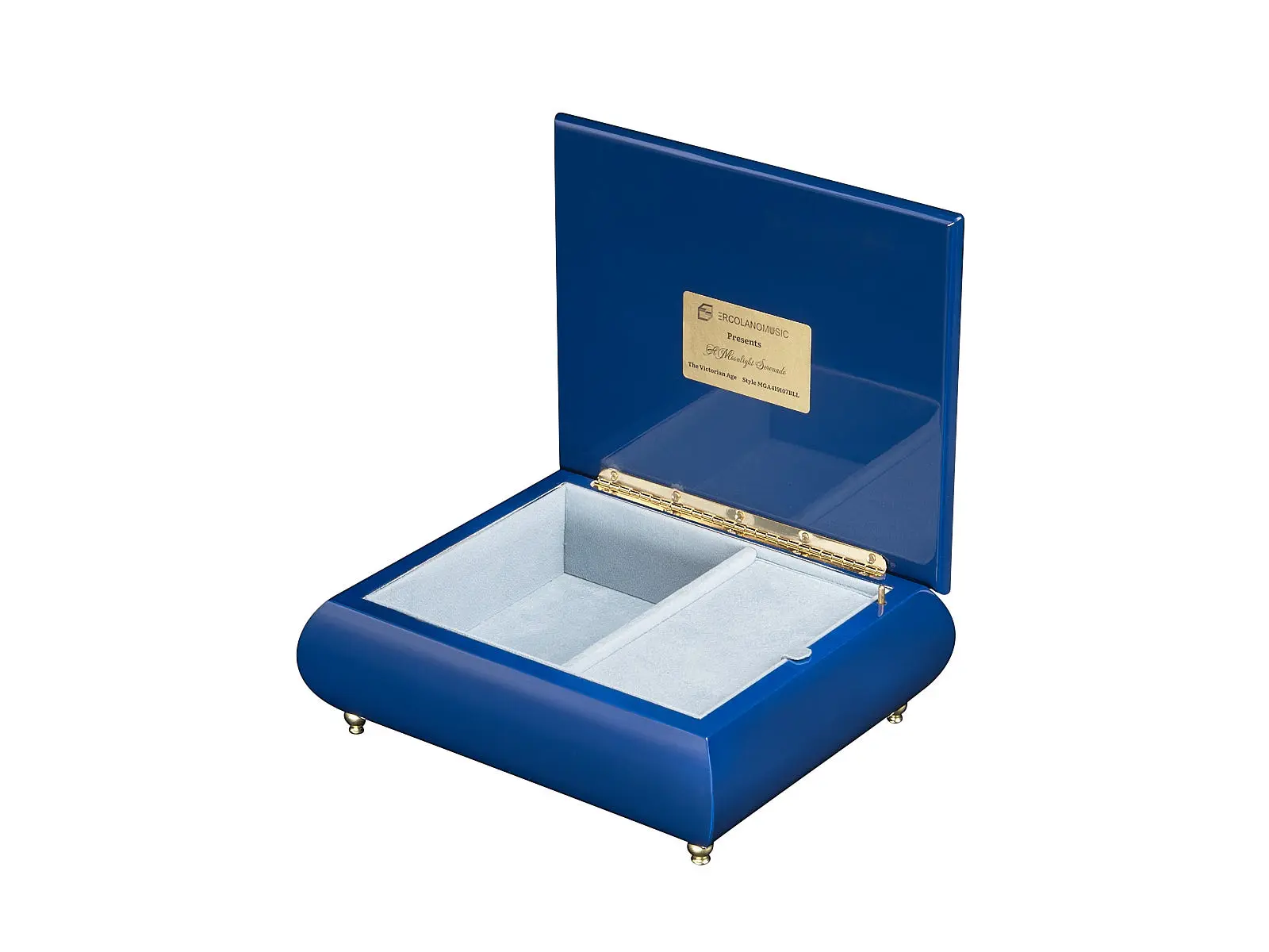 Mesmerizing A Moonlight Serenade – Ercolano Italian Music Box - Image 2